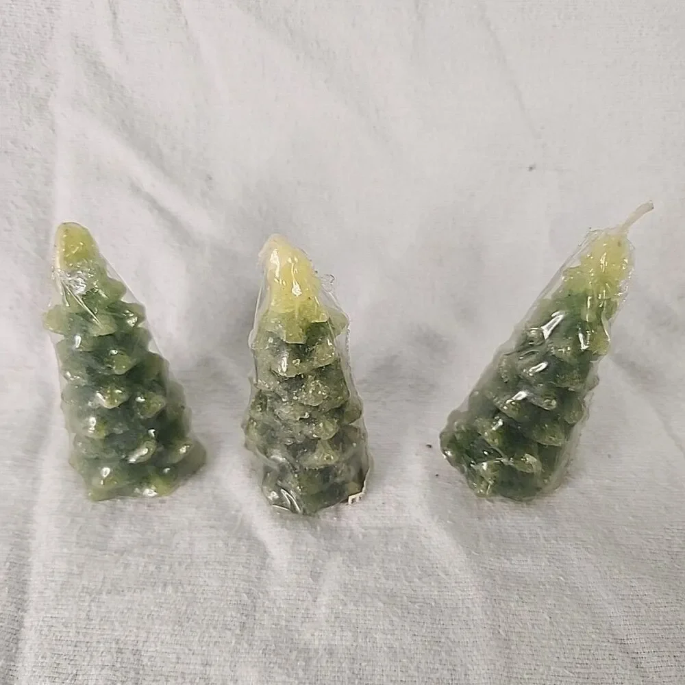 Candles Christmas Trees Set Of 4 1-Medium 5